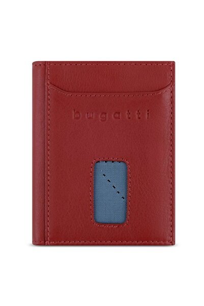 BUGATTI Secure Slim Geldbörse RFID Schutz Leder 8 cm