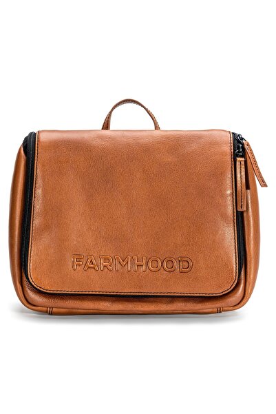 Farmhood Memphis Kulturbeutel Leder 27 cm