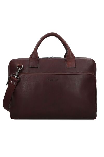 Plevier Vintage Laptopfach Larry Aktentasche Leder 40 cm