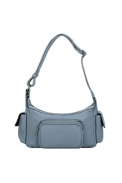 liebeskind Lila Schultertasche Leder 33 cm