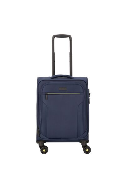 D&N Travel Line 9704 4 Rollen Kabinentrolley S 55 cm mit Dehnfalte