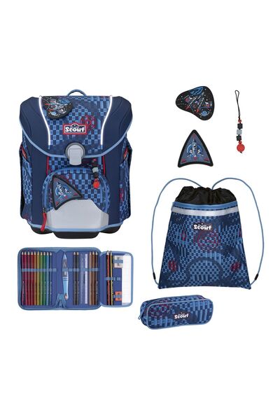 Scout Micro Schulranzen-Set 7-teilig