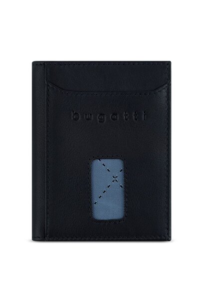 BUGATTI Secure Slim Geldbörse RFID Schutz Leder 8 cm