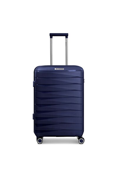 Franky London 4 Rollen Trolley M 65 cm mit Dehnfalte