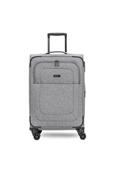 REDOLZ Essentials 12 MEDIUM 4-Rollen Trolley 67 cm mit Dehnfalte