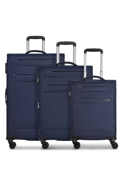 Worldpack Chicago 4 Rollen Kofferset 3-teilig mit Dehnfalte