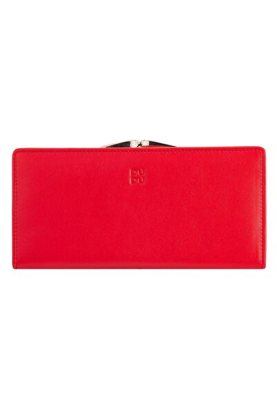 DUDU Geldbörse RFID Schutz Leder 19.5 cm