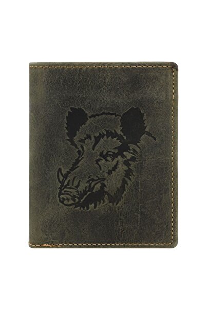 Greenburry Vintage Geldbörse Leder 9,5 cm