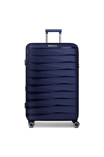 Franky London 4 Rollen Trolley L 74 cm mit Dehnfalte