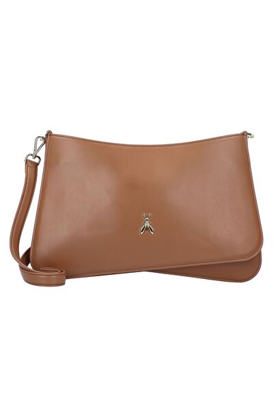 Patrizia Pepe Tris Umhängetasche Leder 37 cm