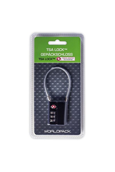 Worldpack Reiseaccessoires Kofferschloss und Zahlenschloss 9,5 cm