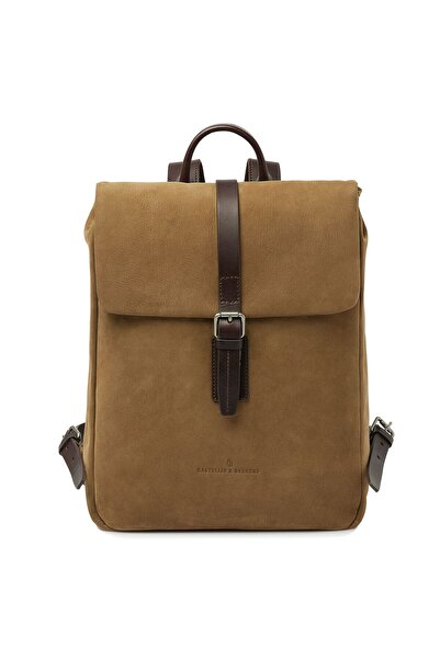 Castelijn & Beerens Veneto Business-Rucksack RFID Schutz Leder 39 cm Laptopfach