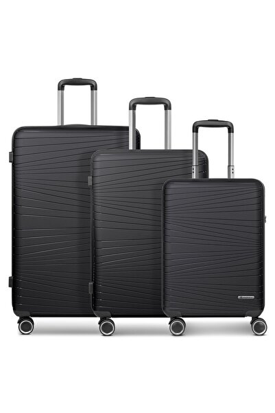 Franky Dallas 3.0 4 Rollen Kofferset 3-teilig mit Dehnfalte