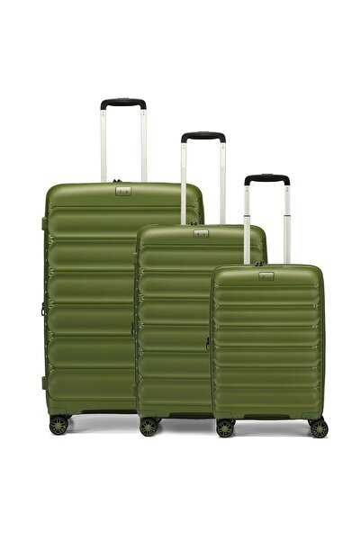 D&N Travel Line 4700 4 Rollen Kofferset 3-teilig mit Dehnfalte