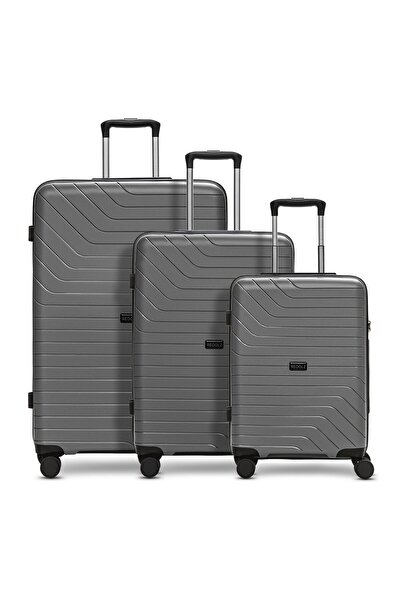 REDOLZ Essentials 05 3-SET 4 Rollen Kofferset 3-teilig