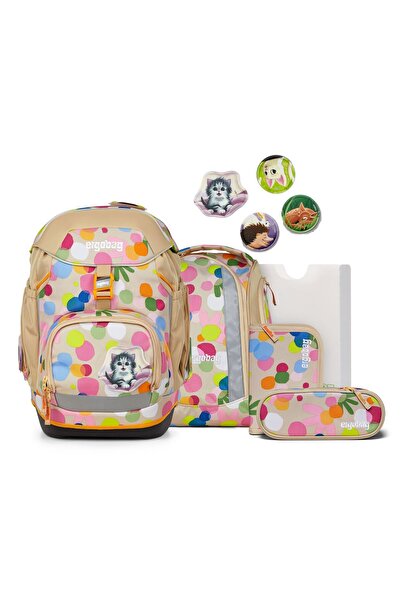 Ergobag Pack Schulranzen-Set 6tlg. inkl. Klettie-Set