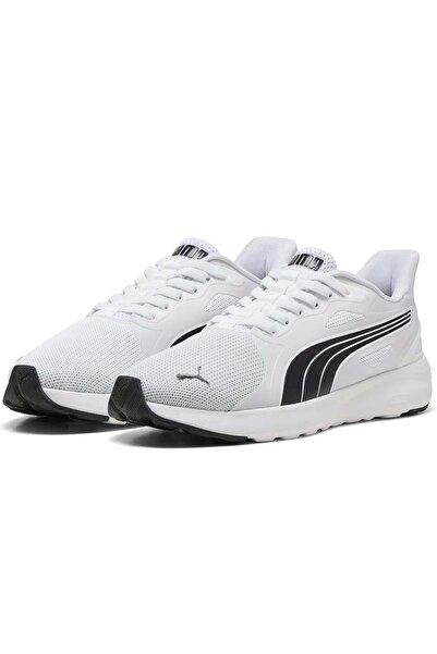 Puma 402632 Softride Cosmic Street Sliptech Laceless Unisex Sneakers White-Black