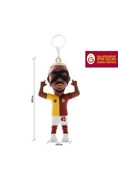 Galatasaray Victor Osimhen Anahtarlık (Galatasaray Spor Kulübü Lisanslı Ürünü)