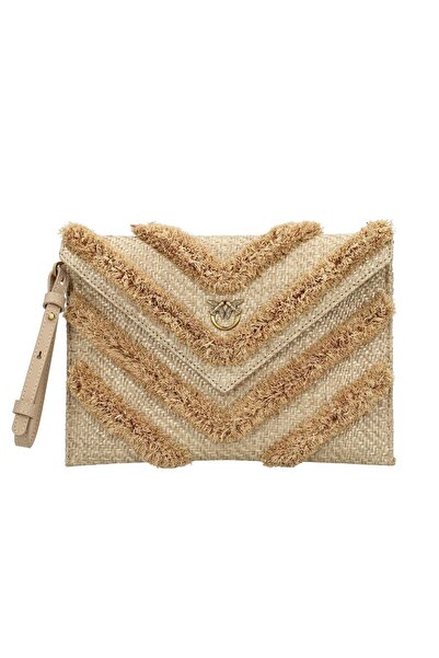 PİNKO Flache Geldbörse Clutch Tasche 23,5 cm