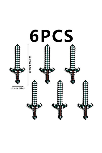 Choice 6Pcs-Hsbj 6 Large Inflatable Swords, Suitable for Halloween, Carnival,...
