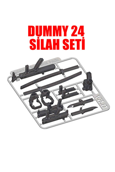 YAGLİZ Robot Dummy Titan 24 Başlangıç Silah Seti
