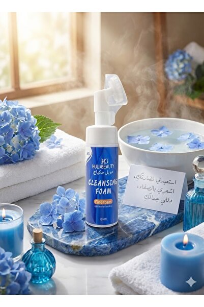 HULIABEAUTY blue makeup remover