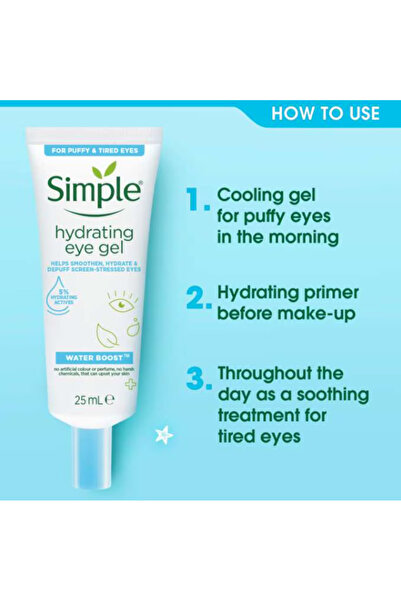 Simple Water Boost Hydrating Eye Gel 25 Ml
