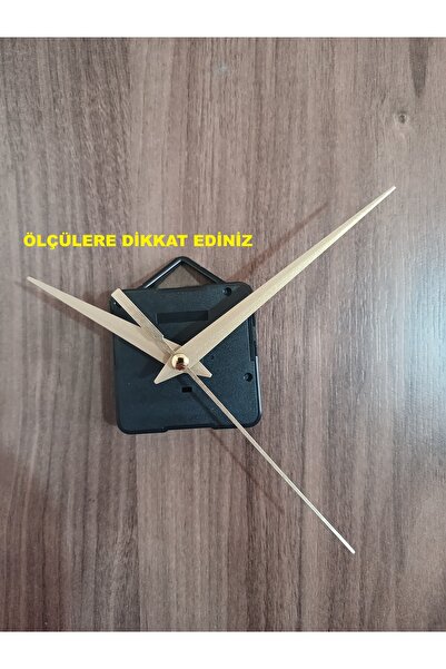 CNR SHOP Saat Mekanizması, 18 MM ŞAFT Sessiz Çalışır Akar, Saat Motoru Akrep-...