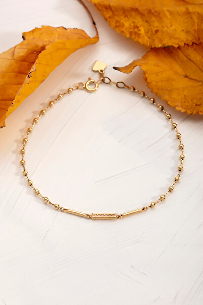 Ersöz Kuyumculuk 14 AYAR ALTIN DORİKA TASARIM Bileklik