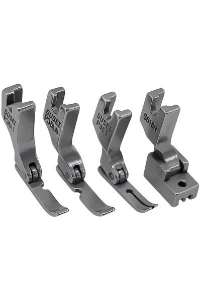 Choice 4 PCS Zipper Presser Foot Set #P363+S518N+P36N+P36LN For Singer Brothe...