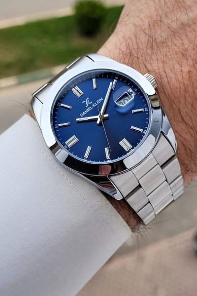 Daniel Klein Kadranı Lacivert Kordonu Gri Renk Ayarlanabilir Kordonlu 5 ATM 4...
