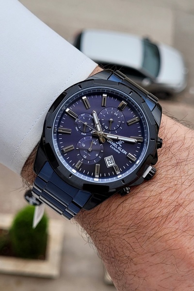 Daniel Klein Kasası Siyah Kordonu Lacivert Renk 24 Ay Garantili Göstergeleri ...