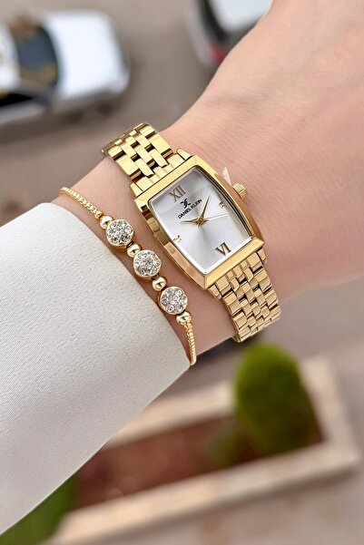 Daniel Klein Gold Renk Ayarlanabilir Kordonlu 26 mm Kadın Kol Saati ve Hediye...