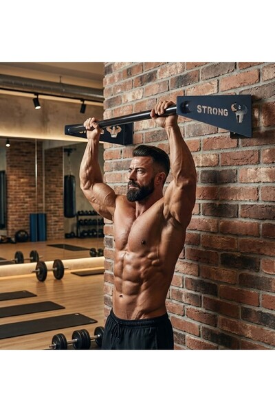 Fatih Spor Malzemeleri Barfiks Aleti - Barfiks Demiri - Barfix Çubuğu (Antras...