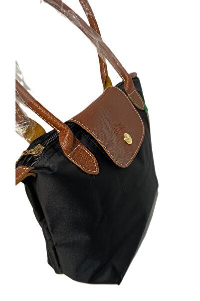 GAMZELİRENKLERİM حقيبة كتف نسائية مقاومة للماء مقاس M باللون الأسود