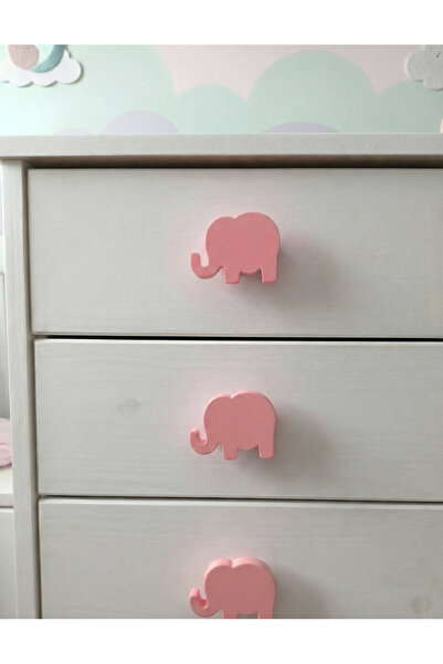 Baylin3D Fil Figürlü Dolap Kulpu - Çocuk Odası Modern, Şık ve Dayanıklı Mobil...
