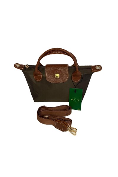 GAMZELİRENKLERİM Women's Shoulder Bag Size S Brown-Tan Waterproof