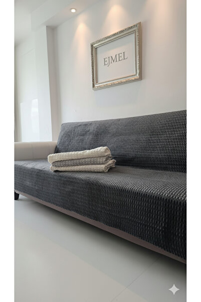 EJMEL Husa de scaun premium 170x215 textura catifea groasa, prietenoasa animalelor de companie |   Husa de canapea |   Baza anti-alunecare 1 buc