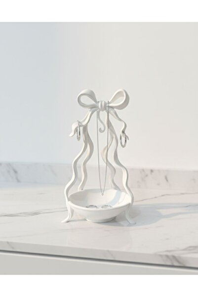 hediyesepetinde 🎀   حامل مجوهرات بتصميم شريط |   منظم أنيق للديكور والمجوهرات