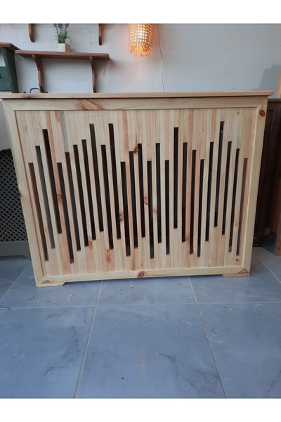 handwood Ahşap Petek Önü Kapama Dresuar 110 cm Tamamı Çam Ağacından Petek Kap...