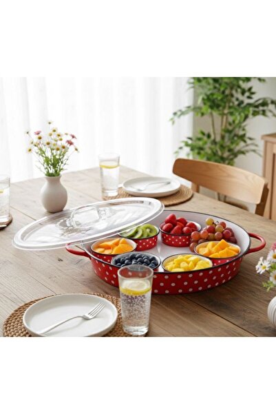 Generic طقم تقديم ضيافة فاخر بتصميم أنيق ومتكامل