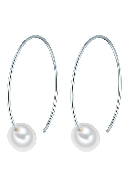 Valero Pearls Perlenohrhänger Ohrhänger Sterling Silber Süßwasser-Zuchtperle ...