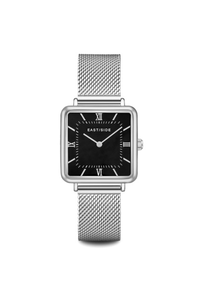 eastside Quarzuhr Damen Quarzuhr silber Edelstahl silber