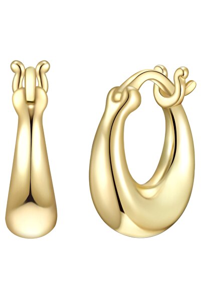 Glanzstücke München Silberohrcreolen Creolen Sterling Silber gelbgold