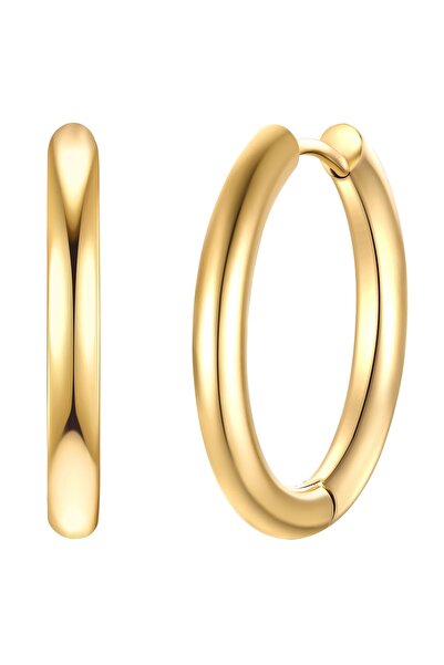 eastside Edelstahlohrcreolen Creolen Edelstahl gelbgold