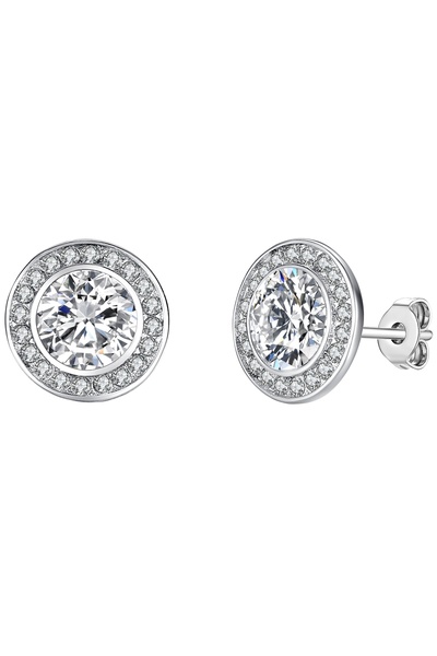 Lulu & Jane Ohrstecker mit Kristallen von Swarovski® Ohrstecker verziert mit ...