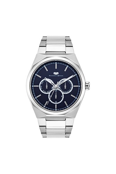 Rhodenwald & Söhne Multifunktions Herren Multifunktionsuhr silber Edelstahl silber