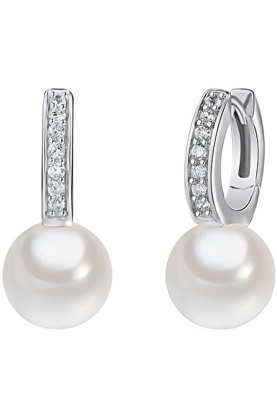 Rafaela Donata Silberohcreolen Klappcreolen Sterling Silber Südsee-Muschelker...