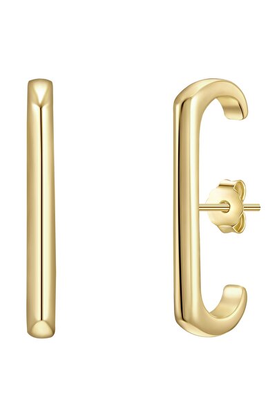 Glanzstücke München Silberohrstecker Ohrstecker Sterling Silber gelbgold