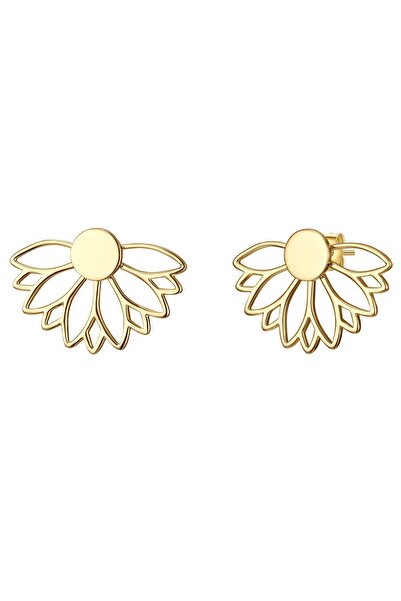Glanzstücke München Silberohrstecker Ohrstecker Sterling Silber gelbgold